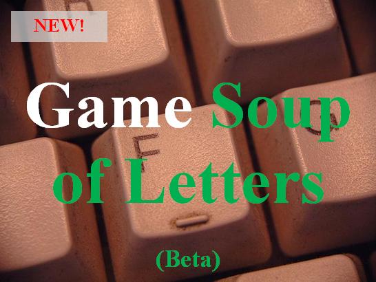 Enlace al juego Sopa de Letras - Link to the game Soup of Letters